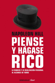 Portada del libro Piense y hagase rico de Napoleon Hill